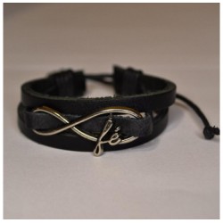 Pulseira "Fé" 3 em 1 - PRETA